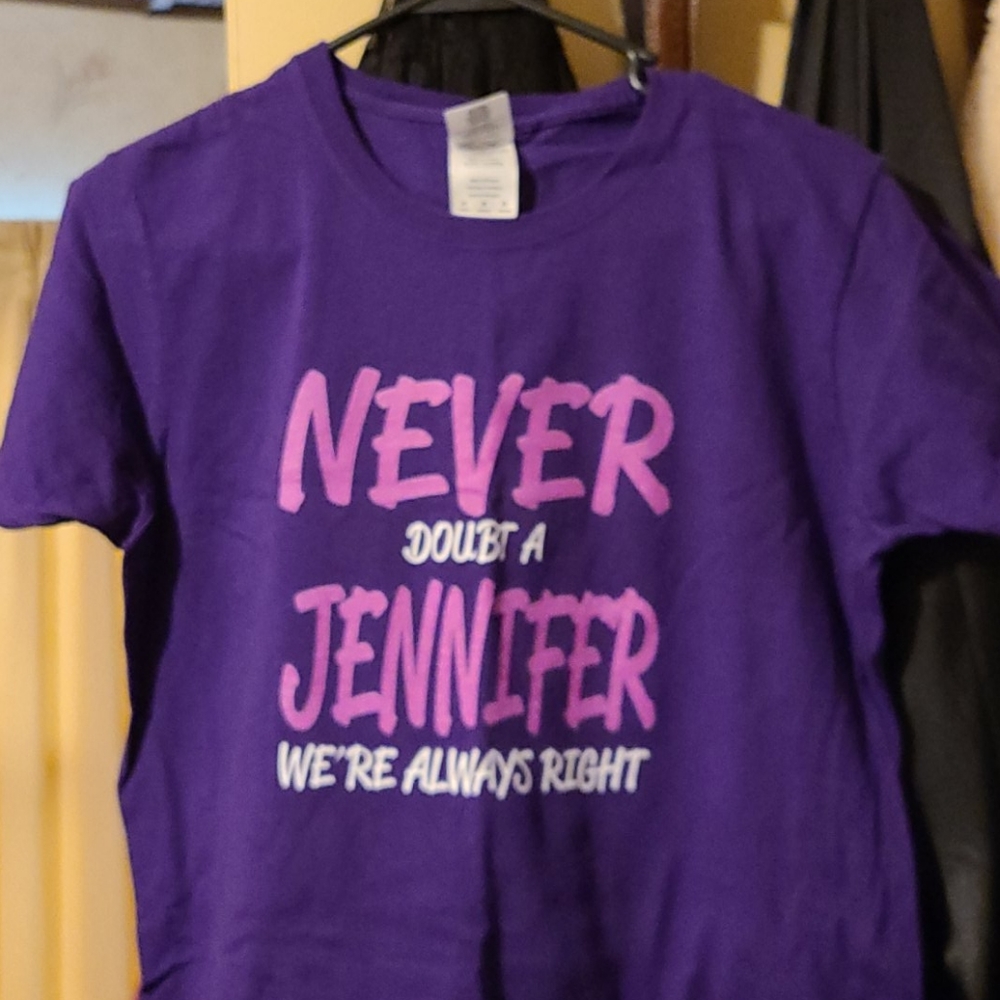 Jennifer's T-Shirt size Med